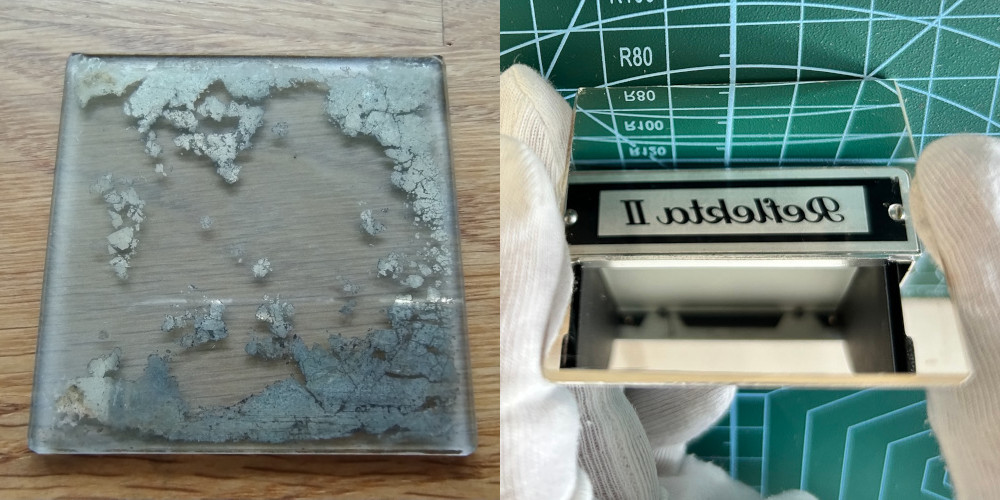 TLR camera mirror repair